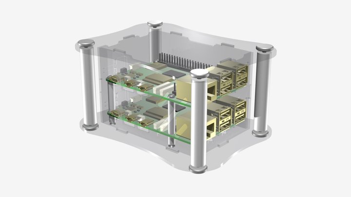 Raspberry-pi 3D models - Sketchfab