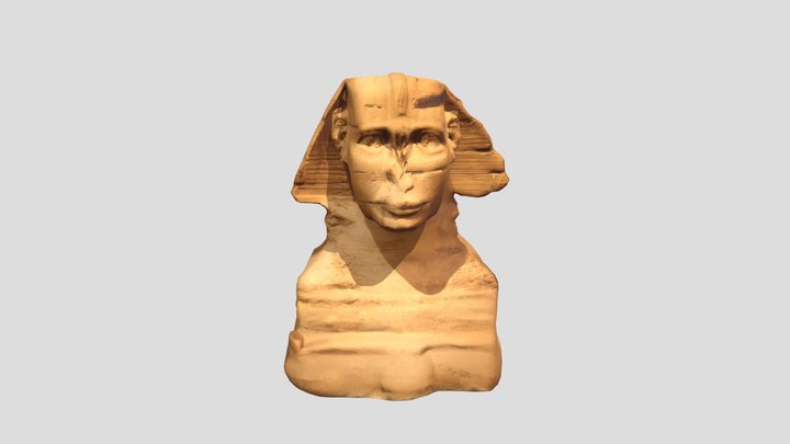 Meshy_AI_ Sphinx_of_ fromcenturyoldphoto_obj – Modello 3D gratuito STL