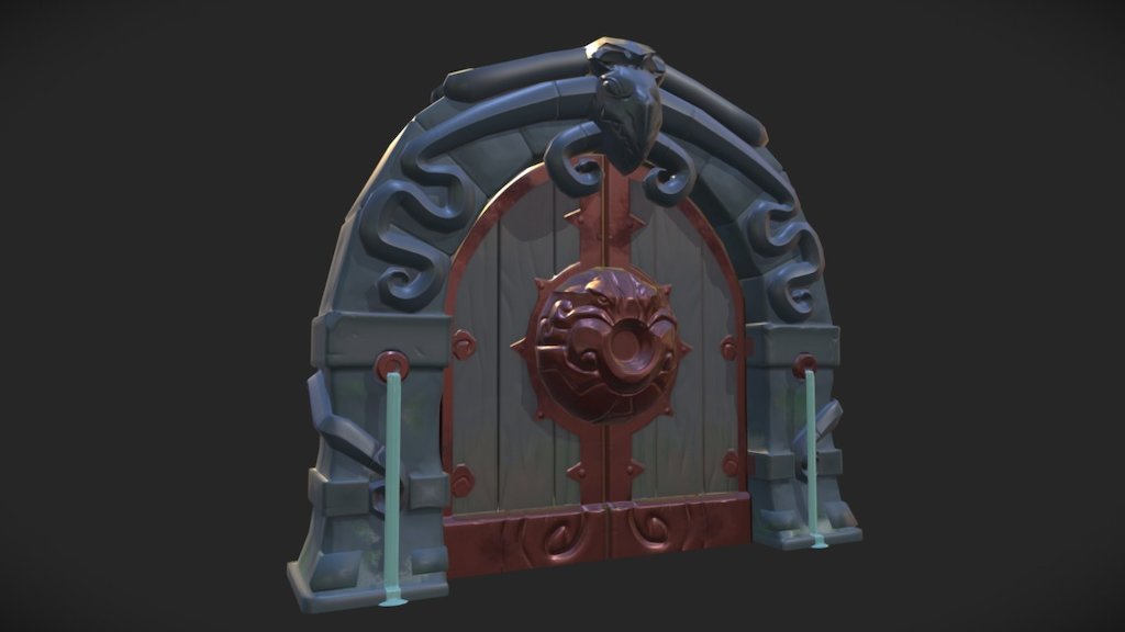 Dungeon Door - Water Environment