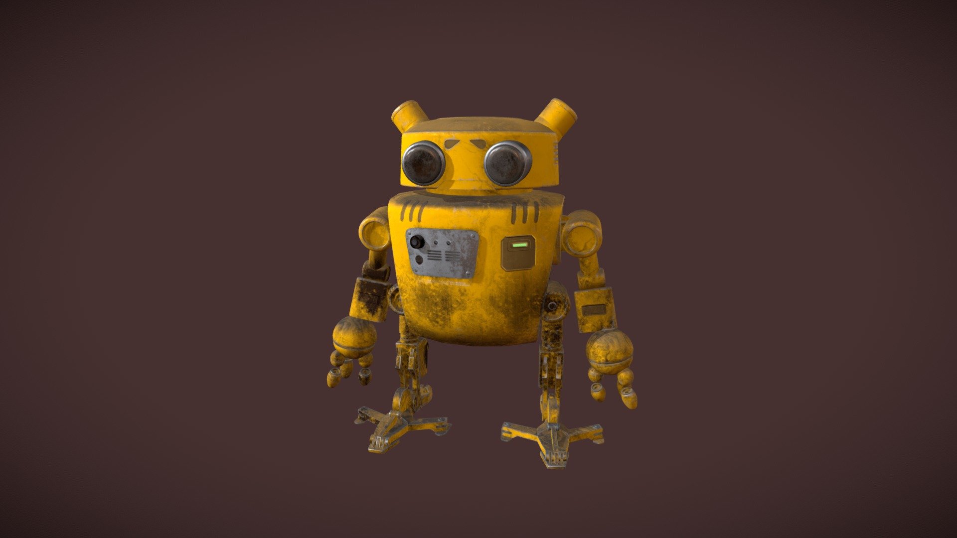 Cute Robot - Download Free 3D model by Moonboy (@Alufuredo) [b9764ef ...