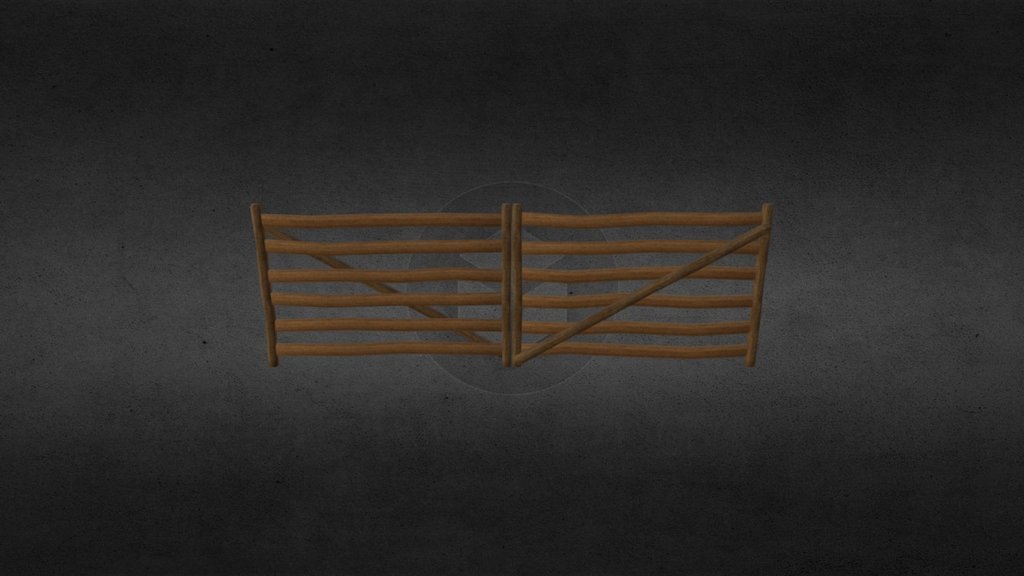 Simple wooden Farmgate