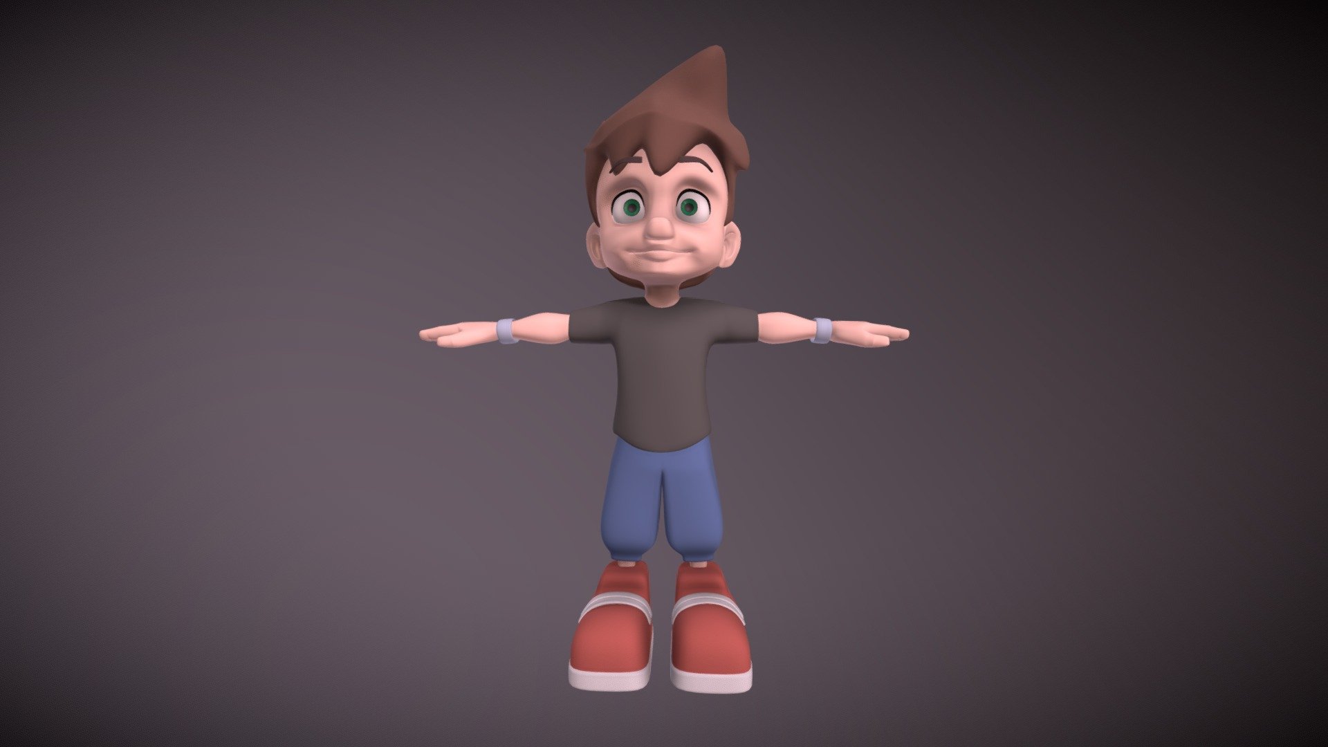 Cartoon Character - 3D model by Nizam.Uddin-Ovi [b976ec3] - Sketchfab