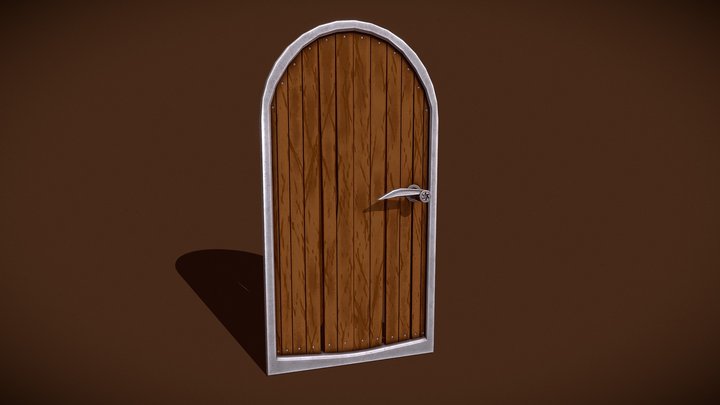 Stylized Door 3D Model