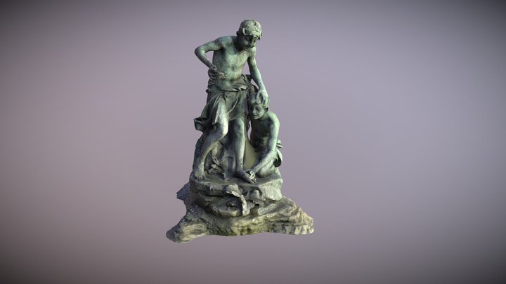 Fountain Sculpture, Budapest, Leica RTC360 3D Model
