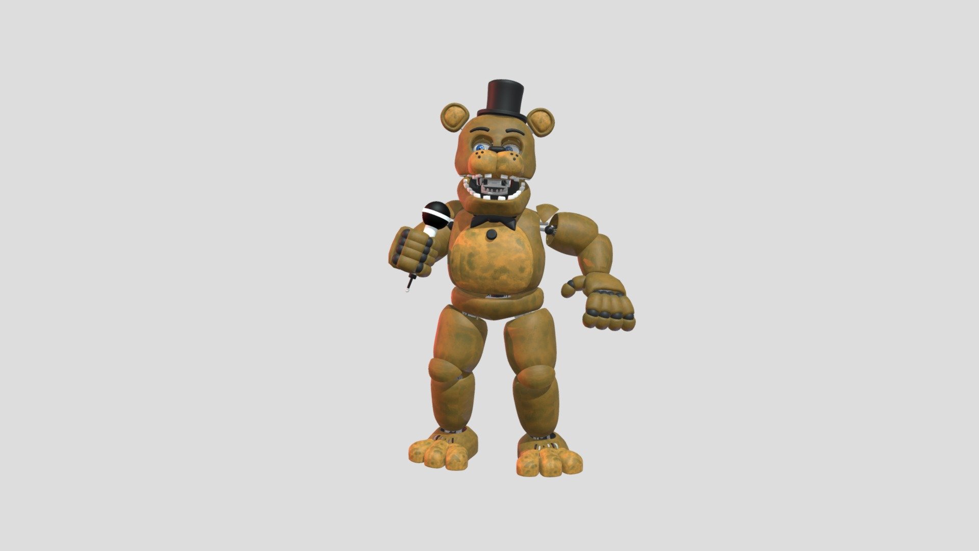 Unwithered Fredbear - Download Free 3D model by PizzaZaiah [b978503 ...