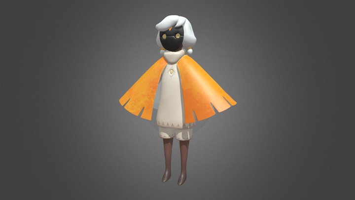 Sky cotl - Sky Kid 3D Model