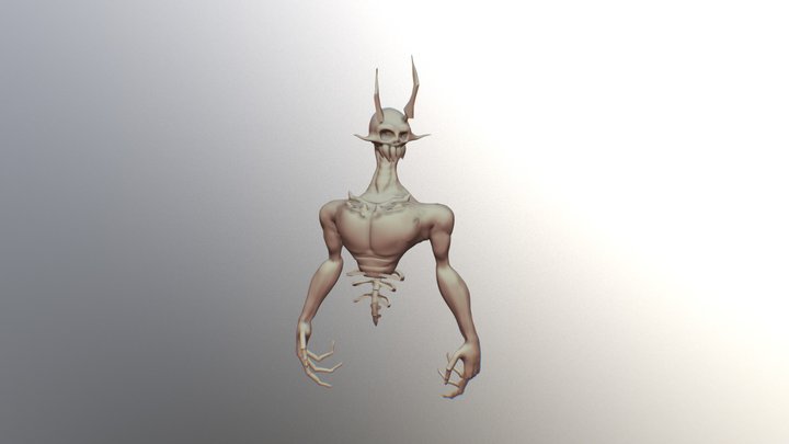 Ghoul 3D Model