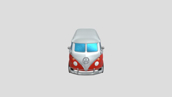 Volkswagen van 3D Model