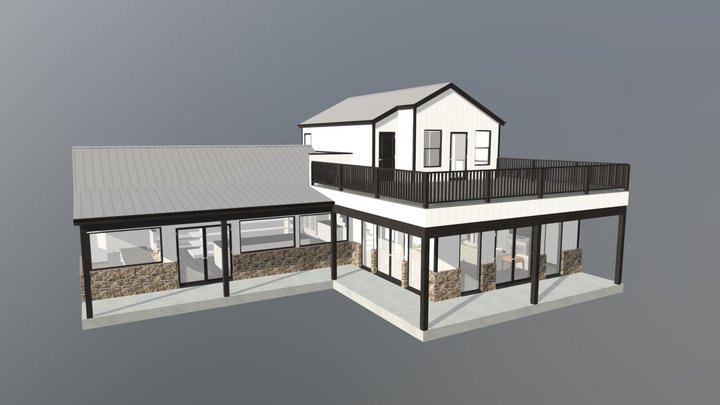 Farmhouse Office-Grocery 3D Model