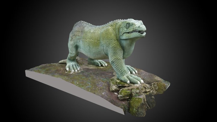 17 ‘Iguanodon mantelli’ (standing) 3D Model
