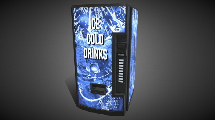 Vending Machine 3D Model
