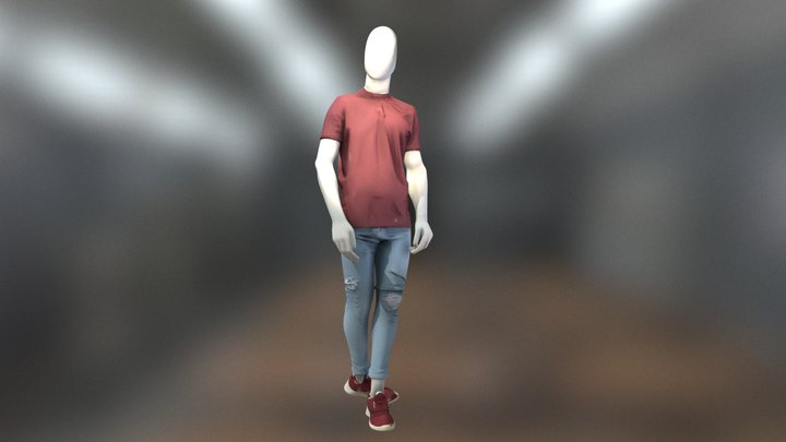 Mannequin made with IA – Modello 3D gratuito STL