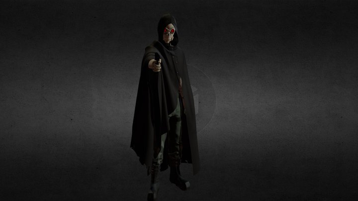 DeathGun 3D FanArt 3D Model