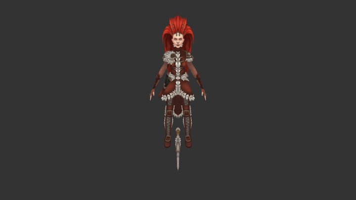 Naiad_Texture 3D Model