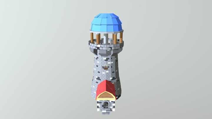 Lighthouse V02 3D Model