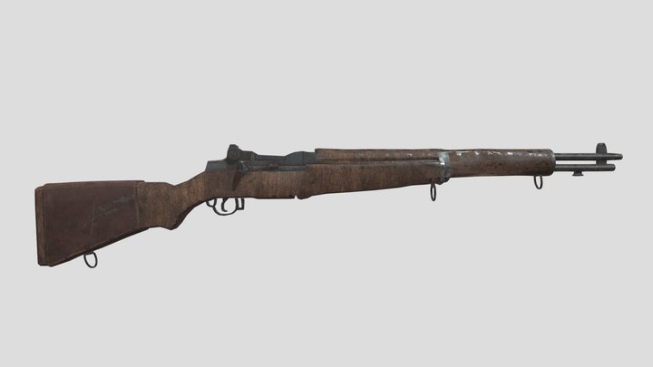 M1Garand 3d model 3D Model