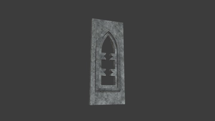 Window_medieval 3D Model