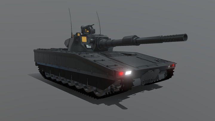 Concept_Tank_3_wip 3D Model