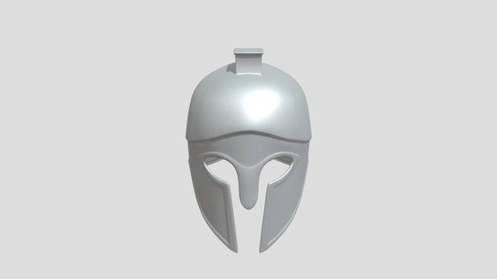 Greek Helmet 3D Model