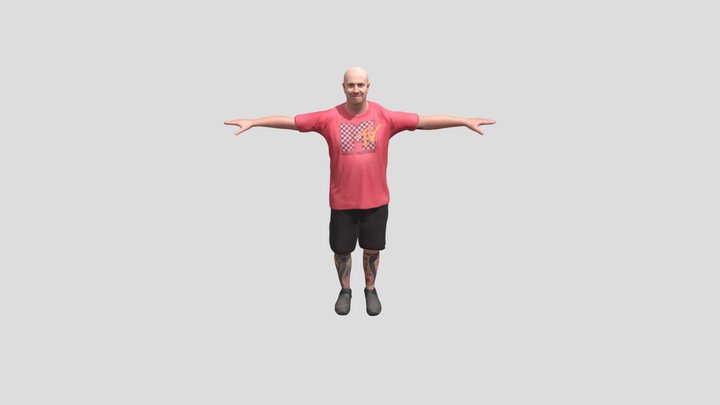 Doob 3D Avatar from body scan 3D Model