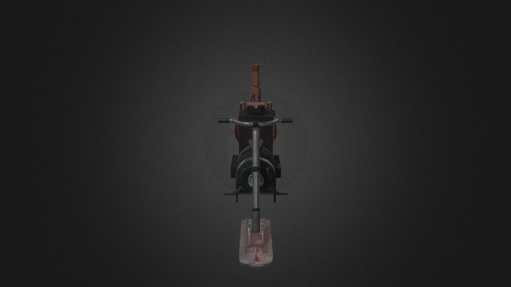 Guido's Snowbike 3D Model