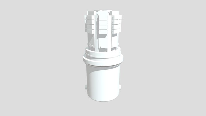 小型復古燈 3D Model