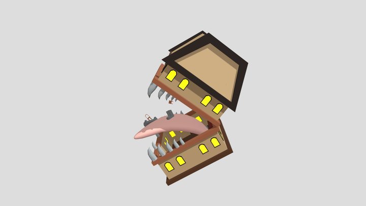 Tiny Cabin Challenge 3D Model