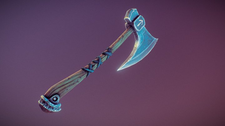 Nordic Axe 3D Model
