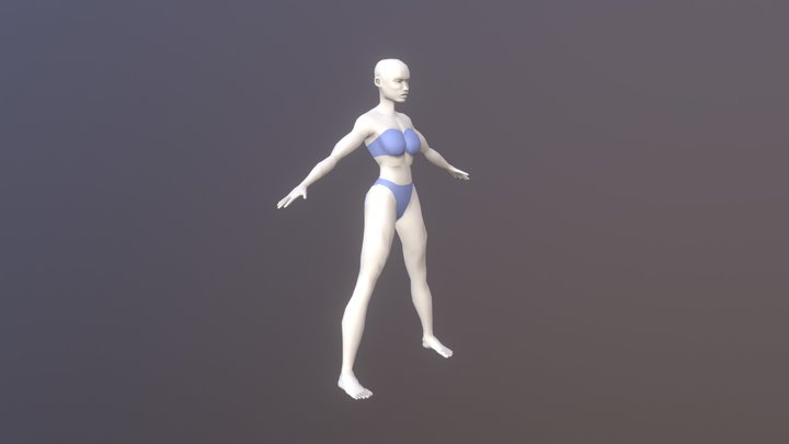 Heroine Base 3D Model