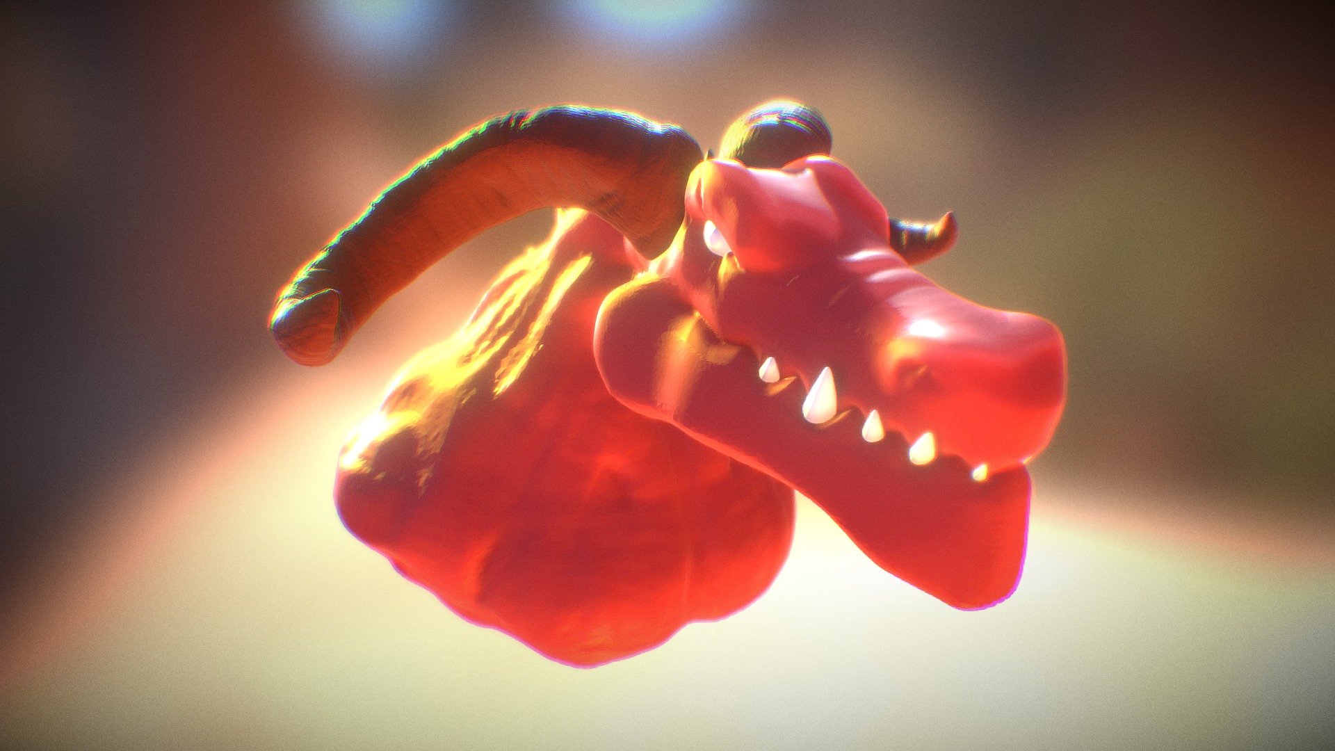 Sculpt January 2018/26 - Dragon - 3D model by arturmartini (@armadadsgn ...
