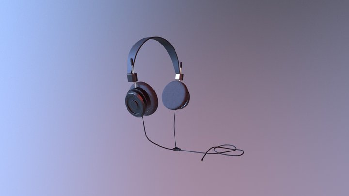 Headphones 3D Model