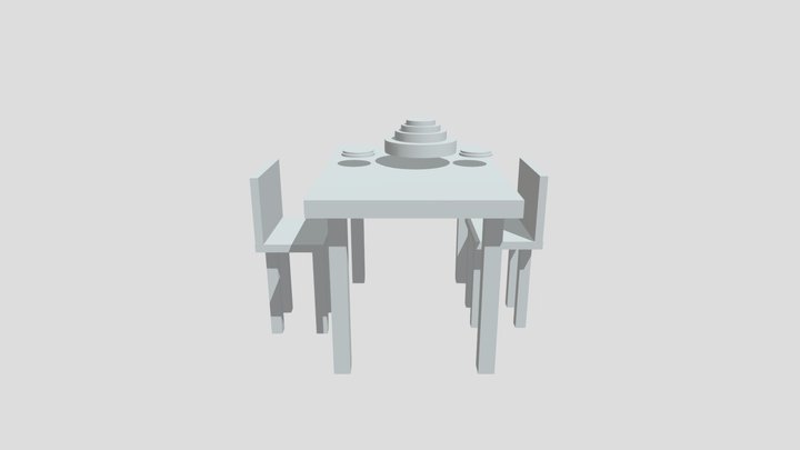 Mesita 3D Model
