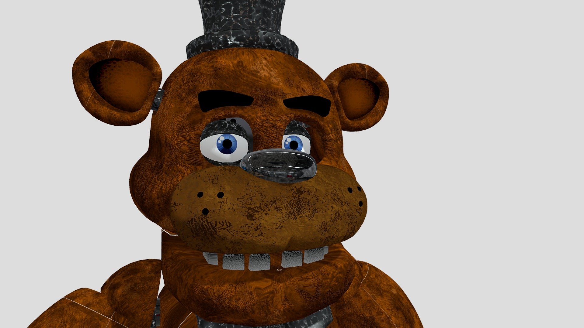 Withered freddy fazbear ufmp - Download Free 3D model by Tgames