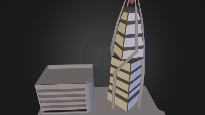 City Block 5 3D Model