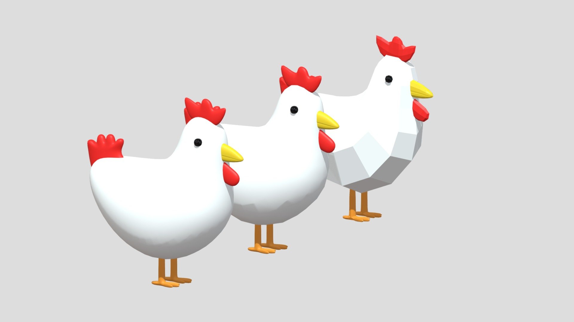 Cartoon Lovely Chicken