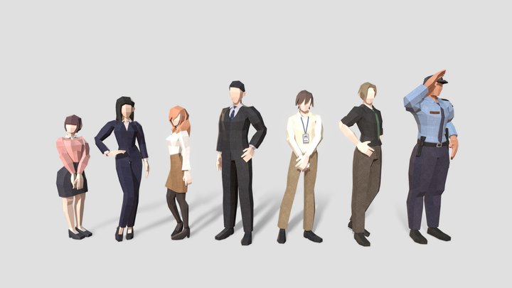 3DModel Character 3D Model