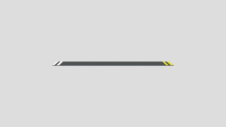MAG Double Yellow Dash Double White Five Half – Modello 3D gratuito STL