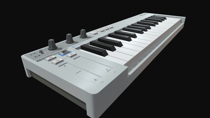 Arturia Keystep midi keyboard 3D Model