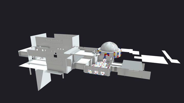 Poppy Playtime | Chapter 1 Walls&Floor 3D Model