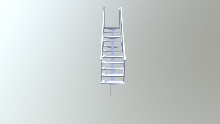 GreenHouse Stair 3D Model