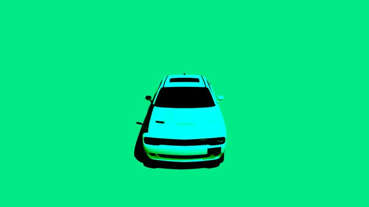 dodge-challenger-srt 3D Model
