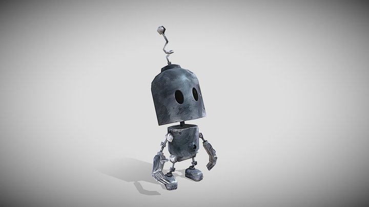 cute robot 3D Model