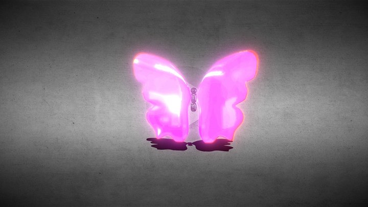 Buttlerfly 3D Model