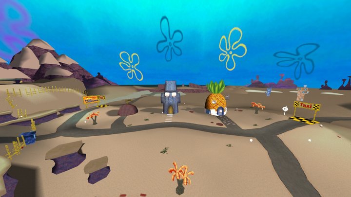 BFBB - Hub Bikini Bottom – Modelo 3D gratuito STL