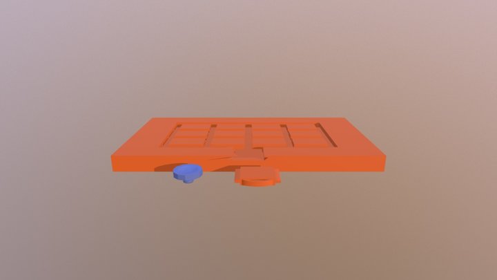 Handheld Sliding Toy 3D Model