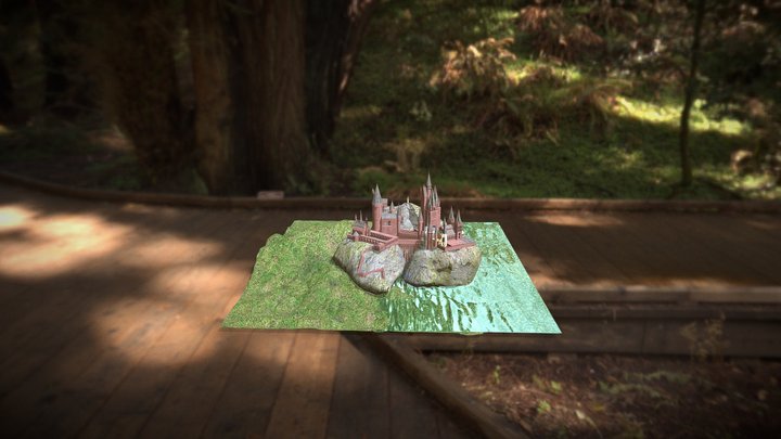Hogwarts 3D Model