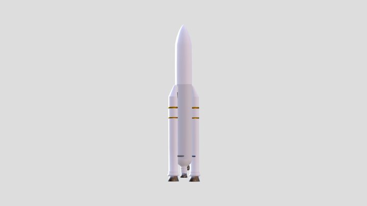 Ariane 5 model 3D Model