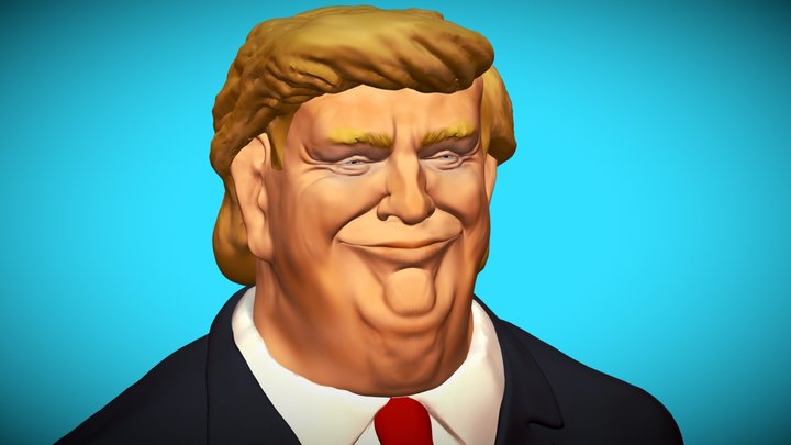 TRUMP 3D Model