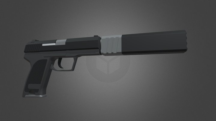 HK USP 3D Model