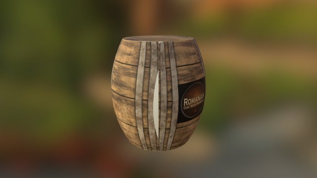 Barrel02 3D Model